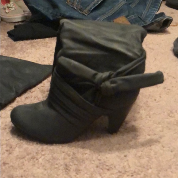 Faux leather Mid calf boots - Picture 4 of 4